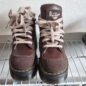 NWOB Dr. Martens Brown Leather and Suede Zuma Hiker